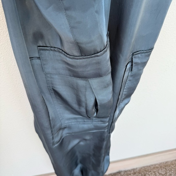 Cinq a Sept Amia Twill Jumpsuit Blue Business Casual Evening Party Women’s - Picture 7 of 14